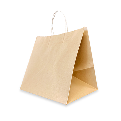 12X10X12 Uncoated Natural Kraft Stock Bag 