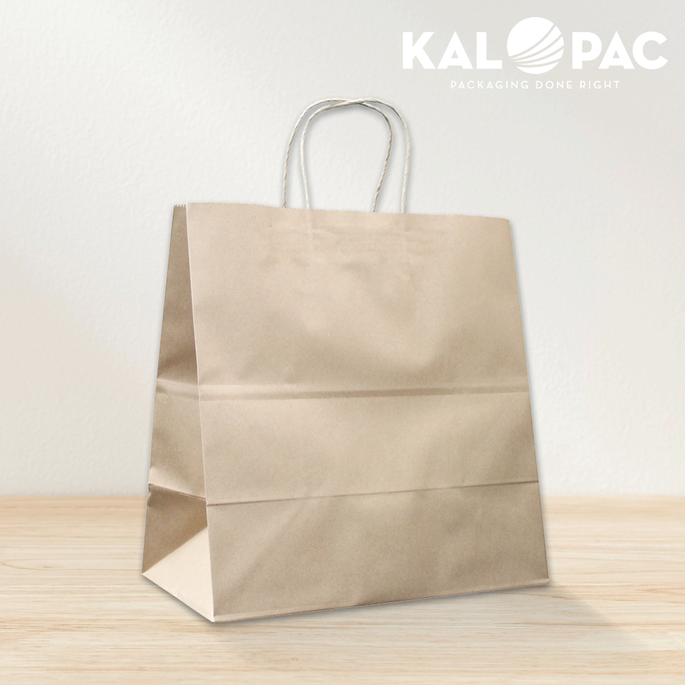13x7x13 Uncoated Natural Kraft Stock Bag