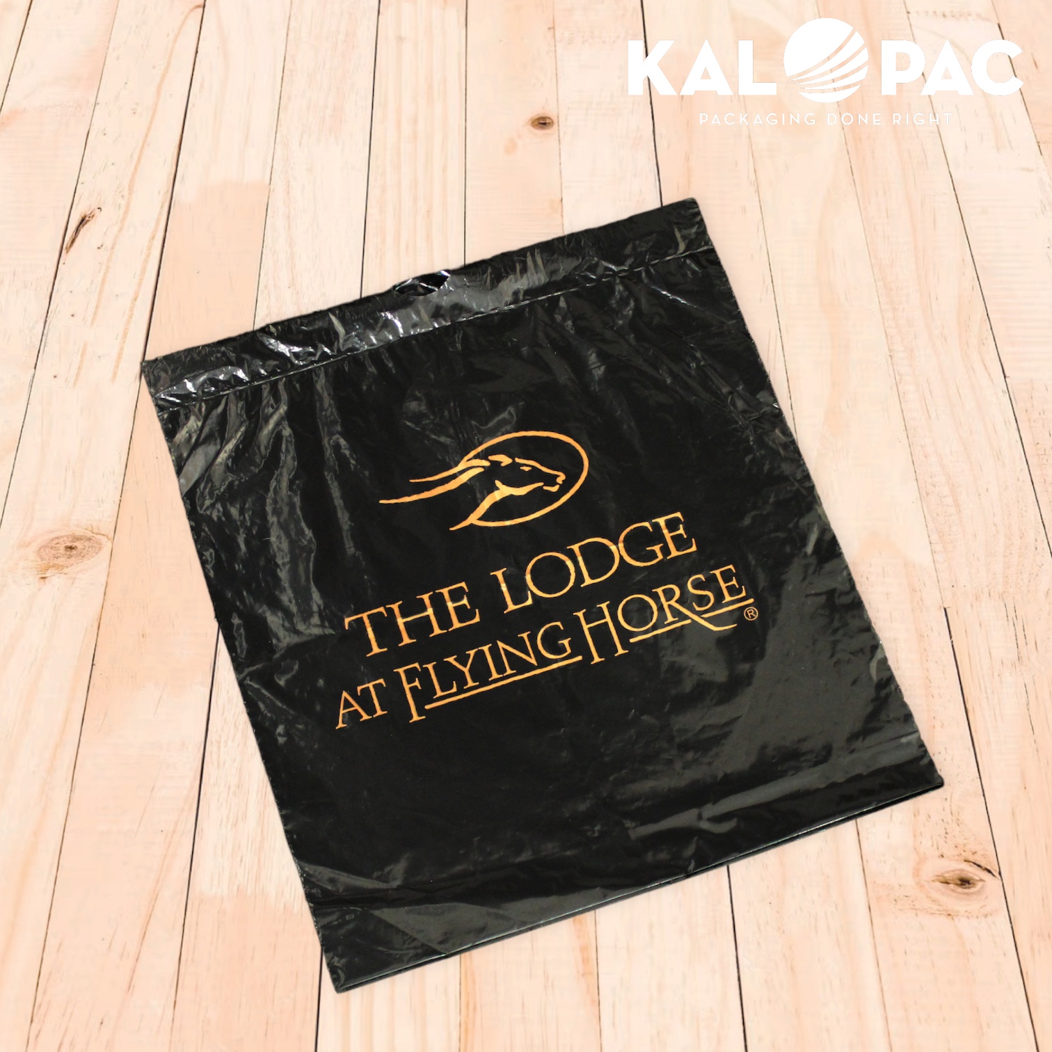 The Lodge at Flying Horse Drawtape Bag