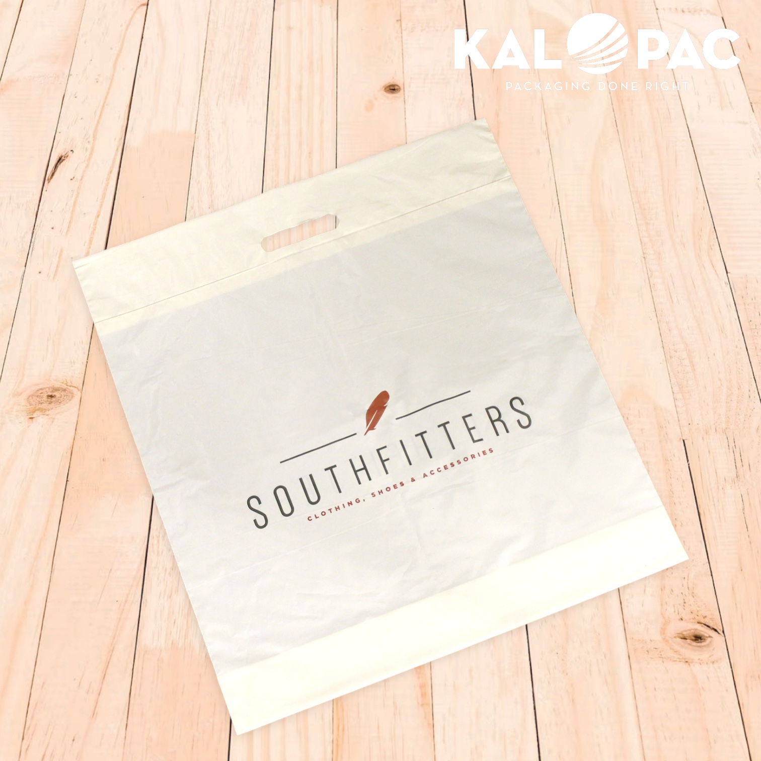 Southfitters Foldover Die Cut Bag